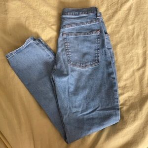 Everlane straight level jeans